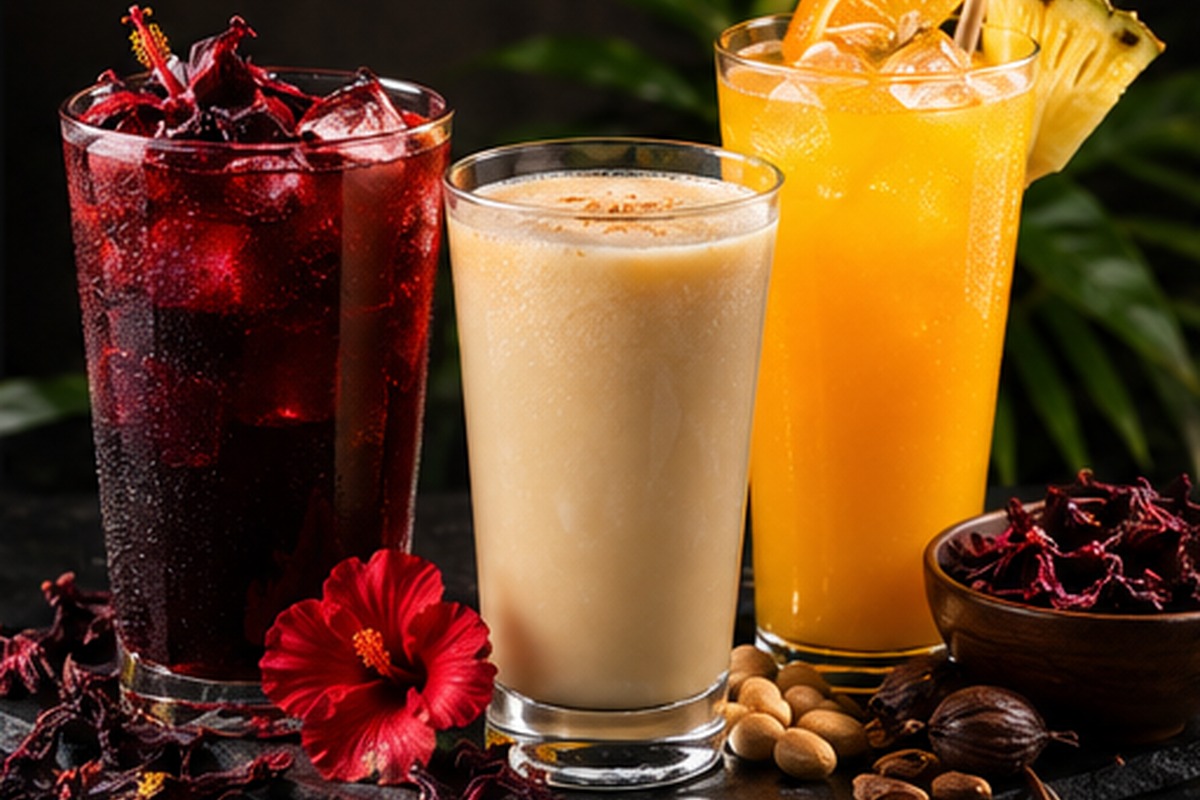 Local Ghanaian-inspired drinks